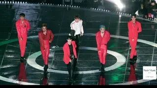 몬스타엑스(셔누, 원호) 세븐틴(호시, 민규) 워너원(박우진, 배진영) 2PM (again & again) [4K 60P RAW 직캠]@181225 락뮤직