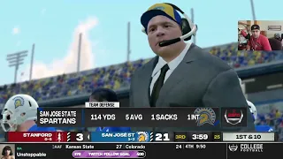 Rebuilding San Jose St Year 3 Games 5-6 NCAA Football 14 Dynasty College Football Revamped '23 Mod