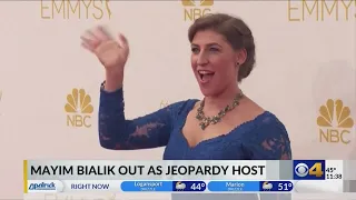 Mayim Bialik out as co-host of Jeopardy