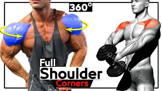 BEST 8 EXERCISES SHOULDER TO BUILD DUMBBELL 🔥🔥