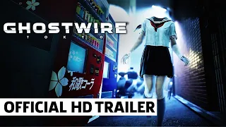 GhostWire Tokyo – Gameplay Reveal Trailer PS5 4K 60FPS -- Bethesda 2021