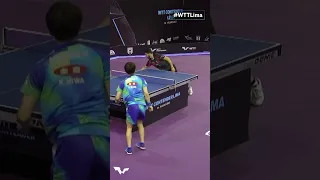 How smooth is this from Koki Niwa?🎢🎢🎢 #WTTLima #PingPong #TableTennis
