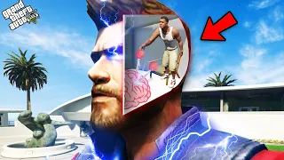 Franklin Enter In Thor Head To Control his Mind ! GTA V Avengers