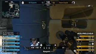 G2 Lucky 3K hold vs Team Liquid (Inferno)