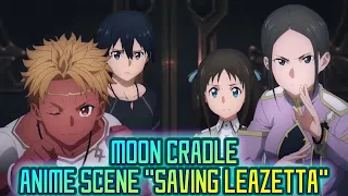 Hope for the Future! - Sword Art Online Unleash Blading Moon Cradle Anime Scene