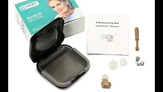 "Here" we start to "hear"!!!  2pcs K-188 Mini Invisible In Ear Hearing Aid Adjustable Sound