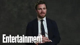 Arrow's Stephen Amell & David Ramsey On Show's Legacy And Shooting Last Day | Entertainment Weekly