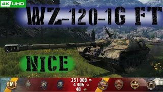 World of Tanks WZ-120-1G FT Replay - 7 Kills 6K DMG(Patch 1.6.0)
