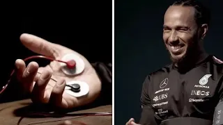Lewis Hamilton | trying the lie detector test
