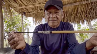 How to make a traditional arrow in Guyana - #SWMProgramme