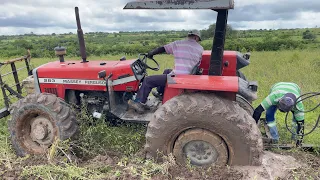 7 atoladas o MF 283 deu só nessa terra no distrito do logradouro