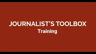 Journalist's Toolbox ChatGPT and Search