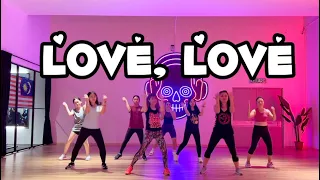 Love, Love | Melody, Naldo Benny Feat Matheus Alves | Zumba | FDW | Fit Dance Workout | FitnessDance