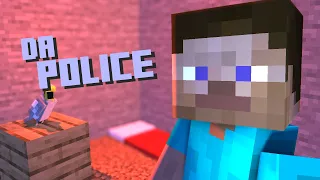'Da Police are afta me!' (Minecraft Animation) #shorts