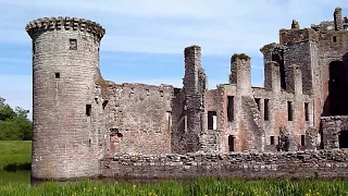 Caeverlock Castle Dumfries And Galloway Scotland