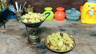 Lemon rice recipe | miniature cooking | episode 16