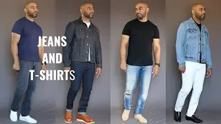 7 Ways To Wear Jeans & T Shirts/Jeans & T Shirt OutFit Ideas