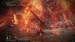 Colossal Swords Are OP Against Malenia In Elden Ring