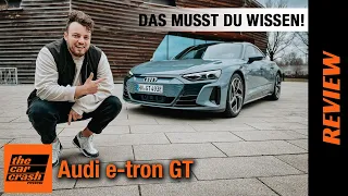 Audi e-tron GT (2021) Das MUSST du WISSEN! Fahrbericht | Review | Test | Laden | Preis | 530 PS | RS