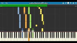 how to play the resistance by skillet on piano