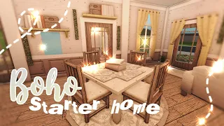 No Gamepass Boho Starter Home Speedbuild and Tour - iTapixca Builds