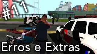 Erros e Extras do Polícia 24 horas - GTA Online #11