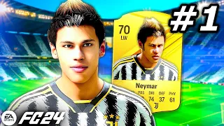 FC 24 Neymar Player Career Mode EP1...