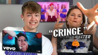 Meine MUTTER bewertet TIKTOKER SONGS!🤔 Lewinray