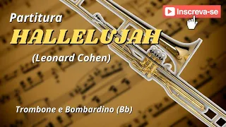 HALLELUJAH (Leonard Cohen) - Trombone e Bombardino (Bb)