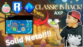 AXIE INFINITY CLASSIC IS BACK !! / AXP INTEGRATION / RNS UPDATE