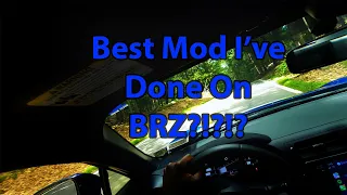 Testing New Camber Bolts on BRZ!! (Backroad POV)