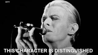 David Bowie's most iconic personas