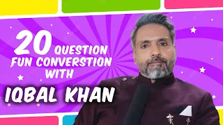 Quick 20 Questions With Iqbal Khan | Fun Segment | Na Umra Ki Seema Ho | CINETALKERS