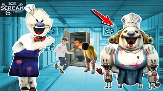 🥶 Ice Scream 6 Friends Charlie Escape From Ice factory🥶
