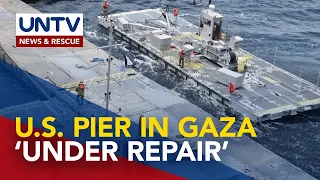 US military pier for humanitarian activity temporarily removed from Gaza’s coast