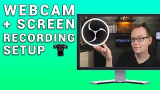 How to Record a WEBCAM and SCREEN at the same time with OBS