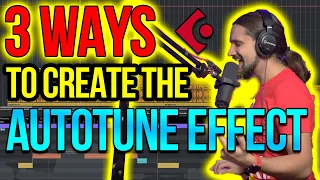 3 Ways to create the AUTOTUNE vocal effect in Cubase - "Play" your voice LIVE on the 🎹🎙🎙🎙