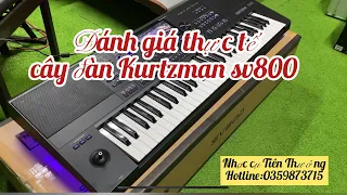 Đánh giá thực tế cây đàn Kurtzman sv800 khám giá bên ngoài ,bên trong đàn.☎️:0359873715 Thưởng Võ