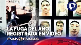 ¡Exclusivo! La fuga del año registrada en video: vergonzoso escape de 18 presos a plena luz del día