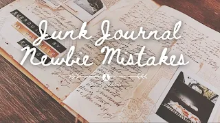Common Mistakes a Junk Journal Beginner Makes When Decorating A Page