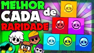 BUSTER AINDA É BROKEN? MELHORES BRAWLERS de CADA RARIDADE no BRAWL STARS!