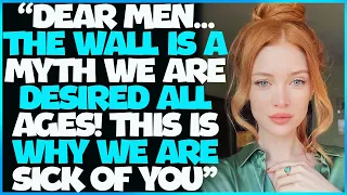 MGT0W Full Of Bitter Men Who Want To See Women "Hit The Wall" More DESPERATE post wall women CRYING