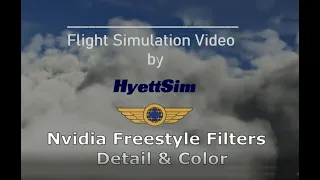 MSFS2020 - Nvidia  Freestyle Filters   Detail and Color