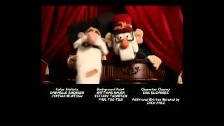 Gravity Falls - S02E04 "Sock Opera" Ending Credits - Real Puppets