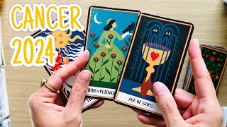 CANCER - "YOUR 2024 NEW YEAR! HERE'S WHAT TO EXPECT!" 2024 Tarot Reading