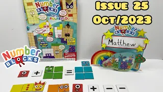 Numberblocks magazine, issue 35, Oct/2023 with 1 - 5 magnet set ! 1️⃣2️⃣3️⃣4️⃣5️⃣🥰