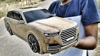 How to make A Car | Audi Q7 2020 | Diy Cardboard Craft RC Toy Car