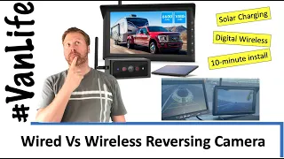 Wired Vs Wireless Rear view camera - AutoVox Solar 4 test and review