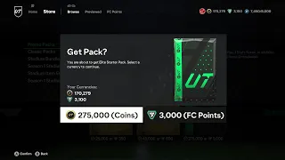 NEW 275K ELITE STARTER PACK OPENED! FC 24 ULTIMATE TEAM