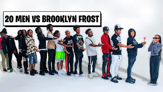 20 MEN VS 1 YOUTUBER : BROOKLYN FROST